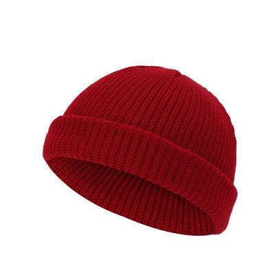 Gorro de Lana Tejido Estilo Coreano para Otoño e Invierno - Image 11