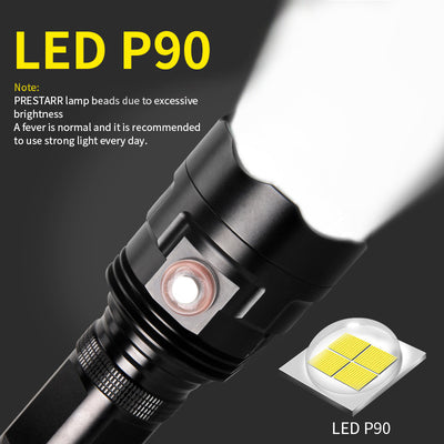 Linterna Táctica LED XHP90 de Alto Rendimiento - Image 4