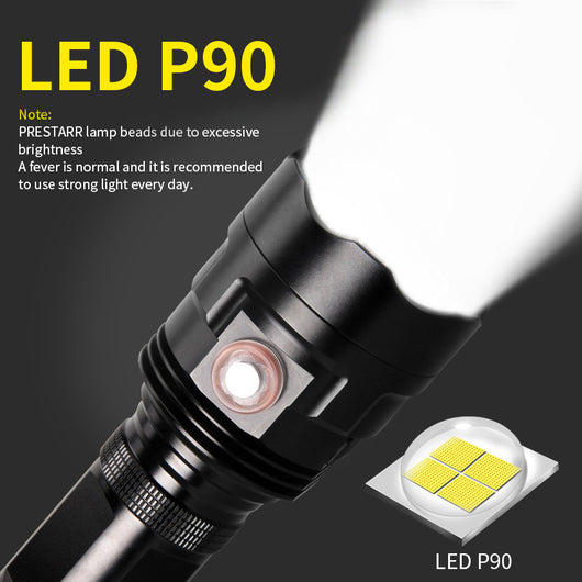Linterna Táctica LED XHP90 de Alto Rendimiento - Image 4
