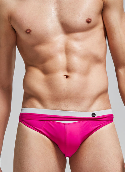 Bóxer de Baño Deportivo Hombre Cintura Baja Triángulo Moderno - Image 8