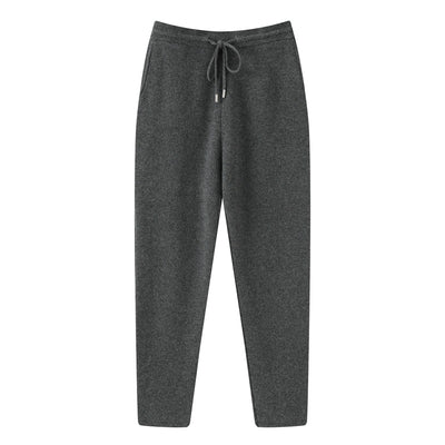 Pantalones Deportivos Casuales de Lana Gruesa Color Sólido para Hombre - Image 9