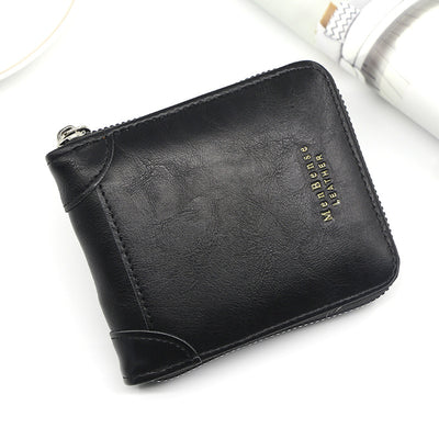Billetera Corta para Hombre con Cierre y Monedero - Image 3