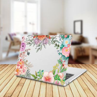 Funda Protectora para Laptop con Diseño Floral
