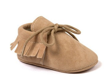 Zapatos Blandos Multicolor para Bebé con Suela Flexible y Borla - Image 9