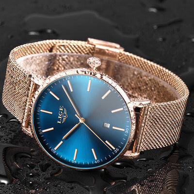 Reloj de Cuarzo Impermeable para Parejas - Image 2