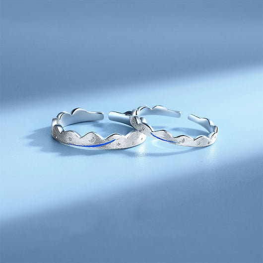 Anillo de Compromiso para Parejas en Plata
