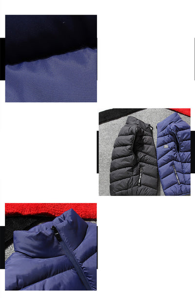 Chaleco Acolchado de Invierno para Hombre en Tallas Grandes - Image 11
