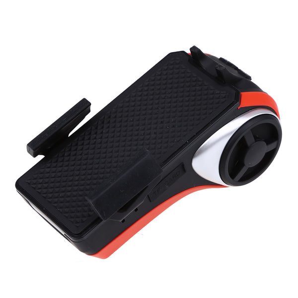 Luz LED Bluetooth para Bicicleta 5 en 1 con Altavoz, Cargador Portátil y Soporte para Teléfono
