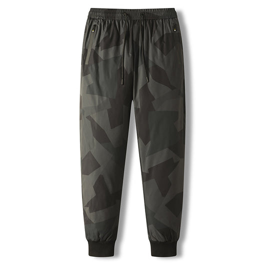 Pantalones Acolchados de Invierno con Cintura Elástica para Hombre - Image 6