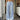 Women's Striped Wide Leg Pants With Pockets & Tie-Waist Detail - Casual Minimalist Trousers - Tekeno