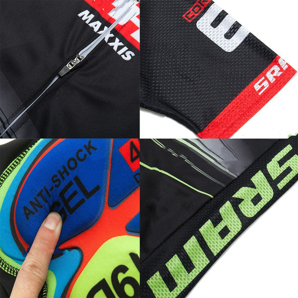 Conjunto de Jersey Ciclismo Verano Manga Corta