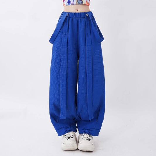Pantalones Cargo Verano Mujer con Tirantes - Estilo Dopamina - Image 2