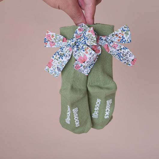 Calcetines Cortos con Moño Floral - Image 20