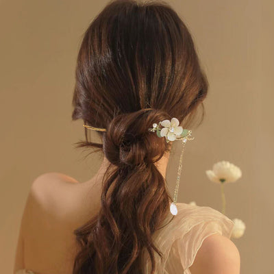 Pasador Vintage de Placa Metálica - Accesorio de Cabello Estilo Antiguo - Image 4