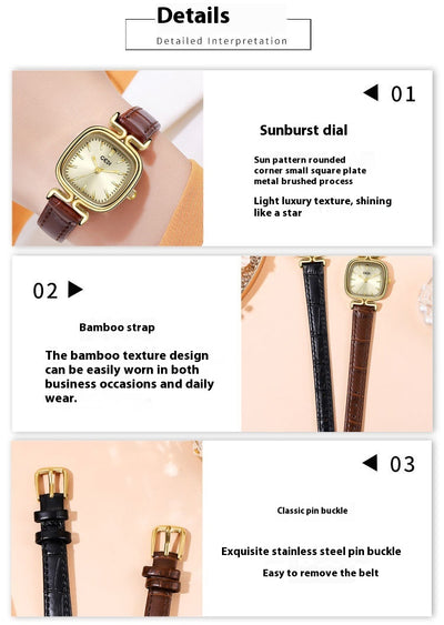 Reloj Inteligente Resistente al Agua para Mujer - Cuarzo de Precisión - Image 11
