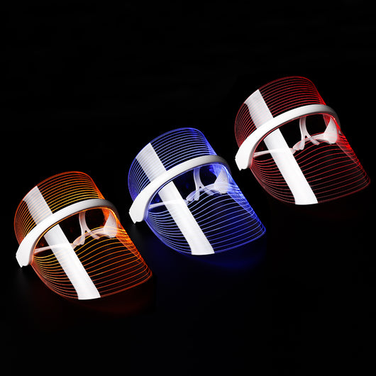 Mascarilla Facial con Luz LED Terapéutica