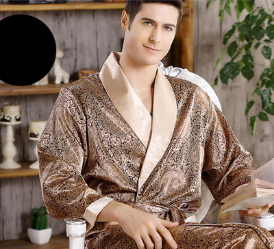 Bata de Seda para Hombre - Cómoda y Fresca para Verano - Image 3