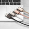 Cable de Datos Trenzado Premium Compatible con Apple - Aleación de Zinc
