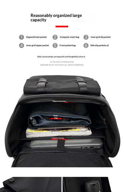 Mochila para Laptop de Gran Capacidad - Viajes y Negocios - Image 12