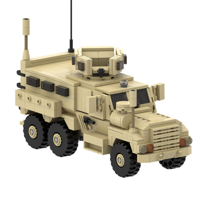 Vehículo Militar Blindado 6x6 Anti-emboscada - Modelo de Construcción MOC-67379 - Image 3