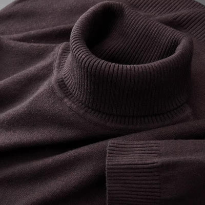 Suéter Cuello Alto Cálido y Suave para Hombre - Image 5