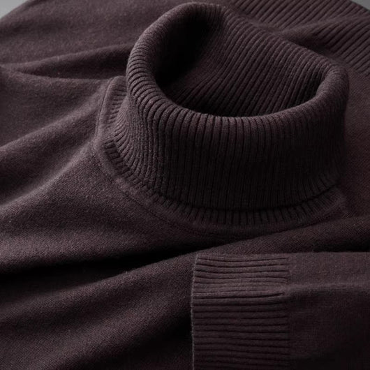 Suéter Cuello Alto Cálido y Suave para Hombre - Image 5