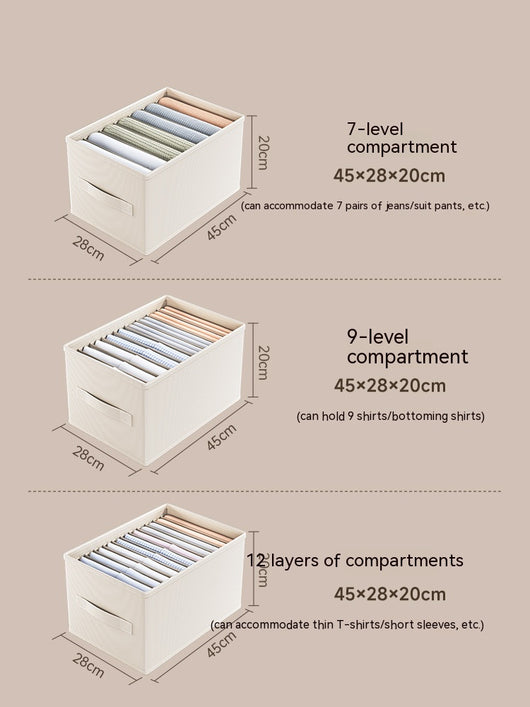 Organizador de Ropa Plegable con Divisiones - Image 5