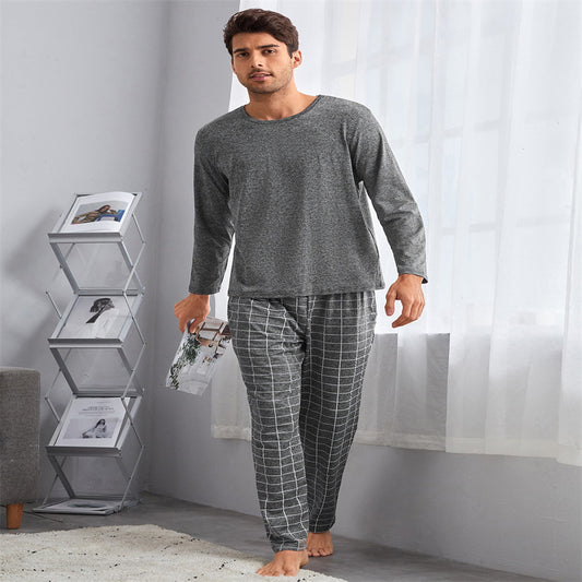 Pantalones de Pijama Cuadros Finos para Hombre - Conjunto Cómodo - Image 2