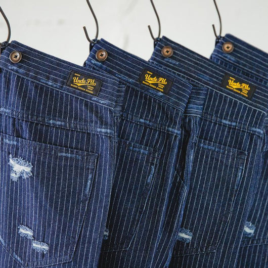 Pantalones Casuales Retro Japoneses con Detalle Tooling para Hombre - Image 8