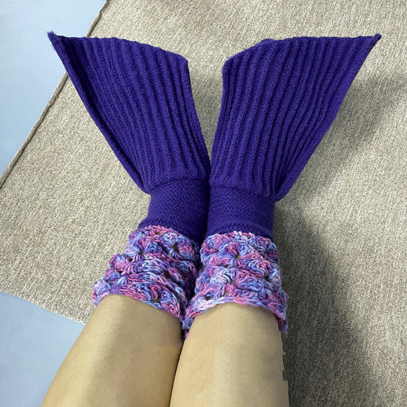 Calcetines de Lana Tejida Sirena Cálidos para Casa
