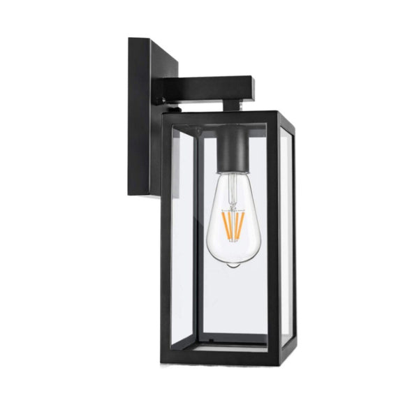 Lámpara de Pared Exterior Estilo Industrial Retro Hierro Forjado