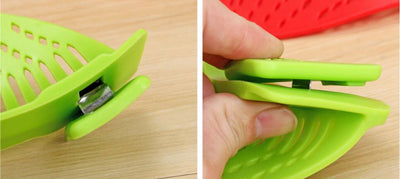 Colador Silicona Clip Universal - Escurridor Multiuso para Ollas y Sartenes - Image 7