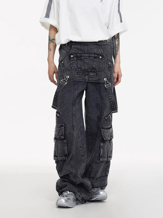 Pantalones Vaqueros Estilo Vintage Americano con Costuras de Diseño - Image 30