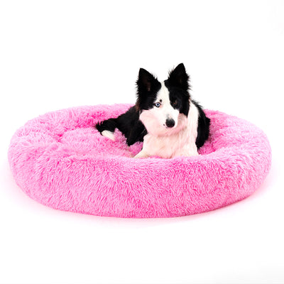 Cama Donut para Perros - Cómoda Felpa Suave Lavable - Image 28