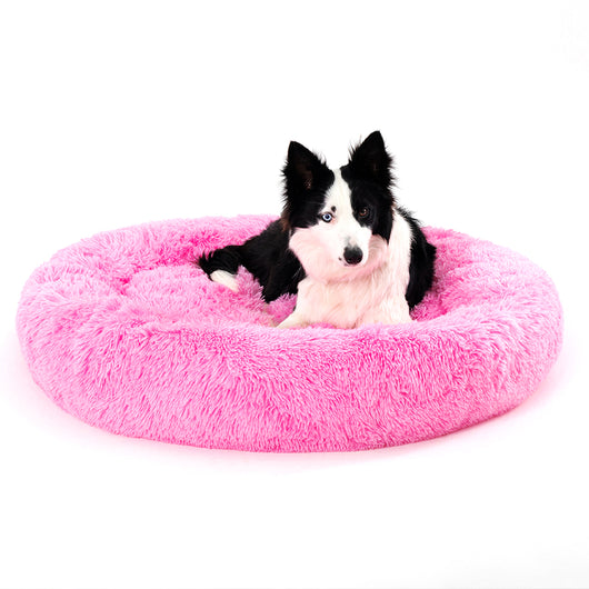 Cama Donut para Perros - Cómoda Felpa Suave Lavable - Image 28
