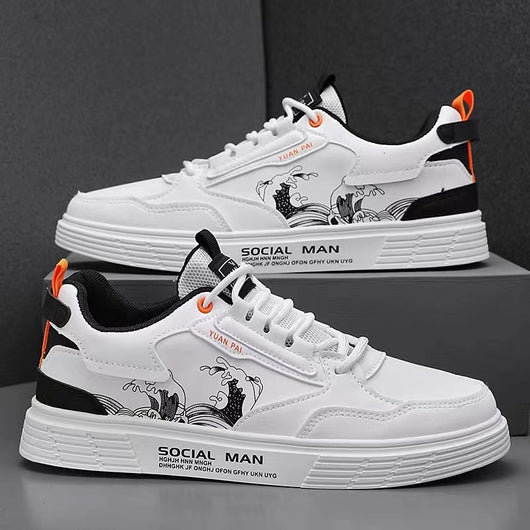 Tenis Deportivos Blancos para Hombre - Zapatos de Moda - Image 6