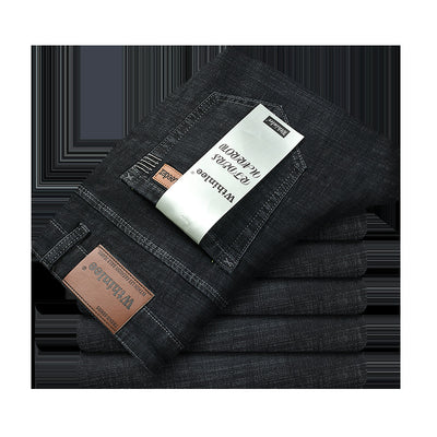 Pantalones Jeans Rectos Holgados Estilo Coreano para Hombre - Image 6