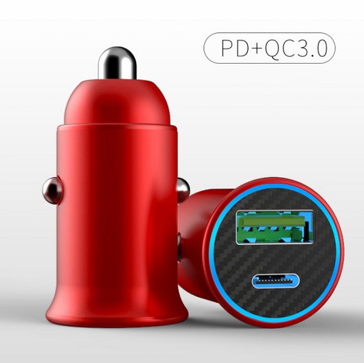 Cargador Rápido Mini QC3.0 para Auto - Image 10