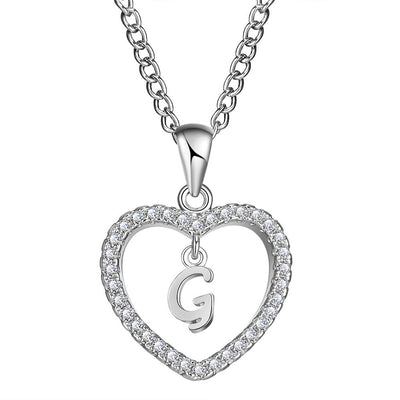 Collar de Corazón Personalizado con Circonia - Image 16