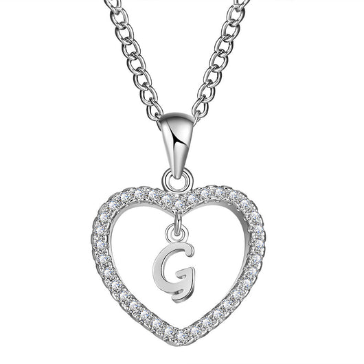 Collar de Corazón Personalizado con Circonia - Image 16
