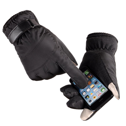 Guantes de Esquí Impermeables de Algodón con Acabado Satinado - Image 11