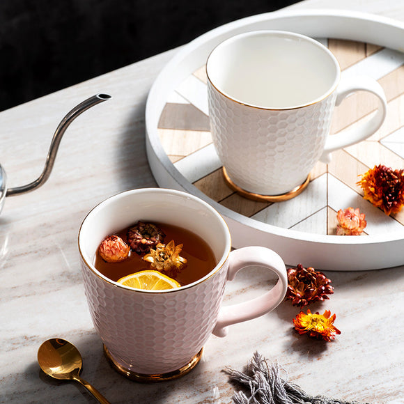 Taza de Cerámica Morandi para Té y Café