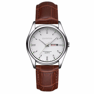 Reloj Dual Calendario para Hombre y Mujer Resistente al Agua Cuarzo Preciso - Image 47