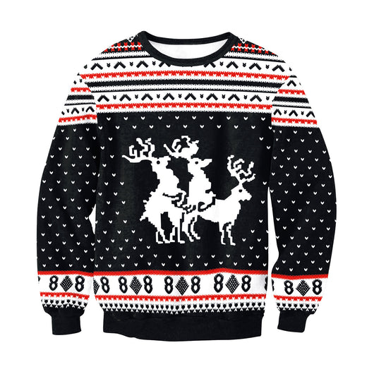 Suéter Navideño Divertido Santa Elfo Vacaciones para Hombre y Mujer - Image 9