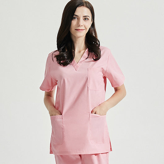 Bata Quirúrgica de Gasa de Algodón Estilo Coreano para Mujer - Image 4