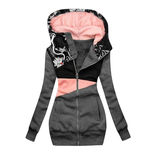 Chaqueta Deportiva con Capucha y Bloques de Color - Image 2