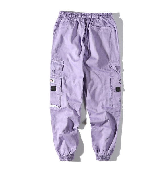 Pantalones Cargo Holgados con Ruedo Suelto