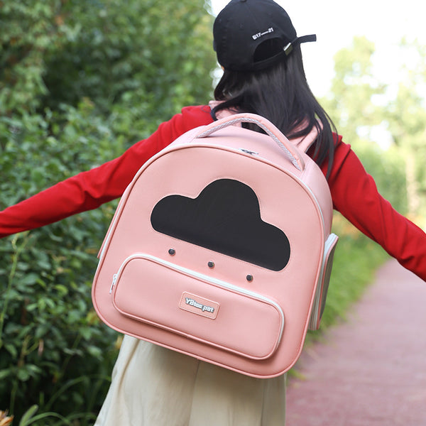 Mochila Transportadora para Gatos Cápsula Espacial - Gran Capacidad con Vistas Panorámicas