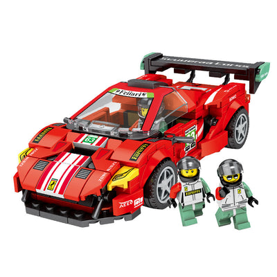 Gran Caja de Regalo de Bloques de Construcción de Carreras para Niños - Image 4