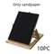 Black Sandpaper Replacement 10 Pieces